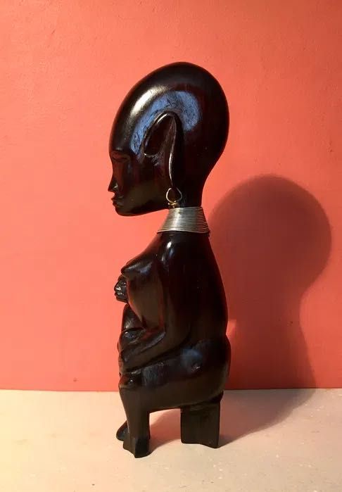 ARTE TRIBAL - Kenya anos 60 - altura 19 cm/s