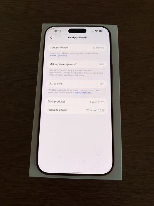 iPhone 17 Pro Max 256gb - pomarańczowy - gwarancja