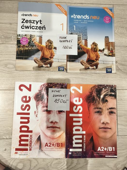 Książki j. Niemiecki j. Angielski