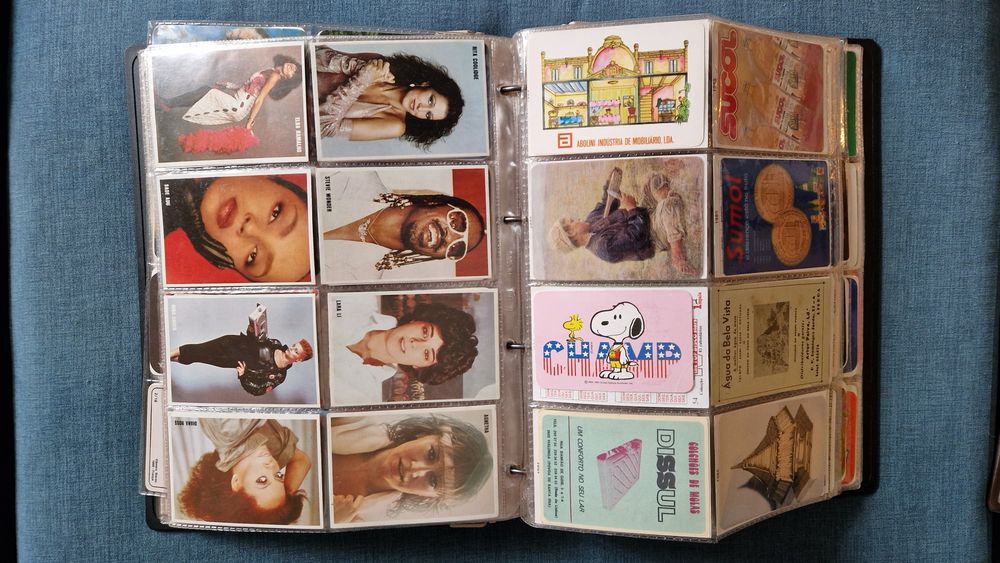 Calendários de colecção dos anos 80