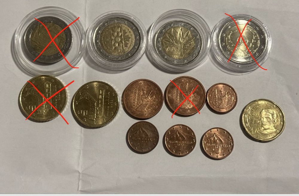 Moedas EURO coleçao