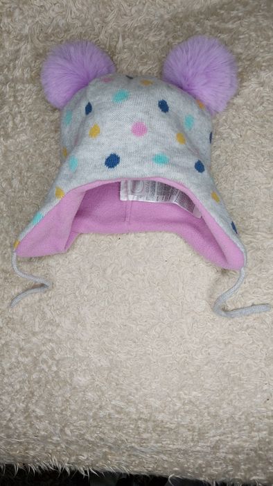 Czapka zimowa dziecięca ocieplana