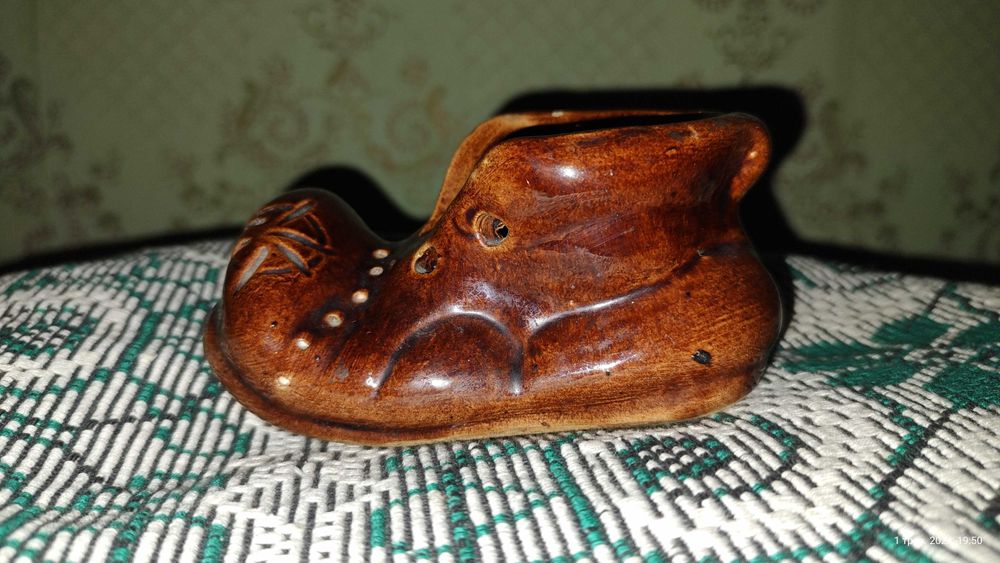 Пепельница башмак из СССР