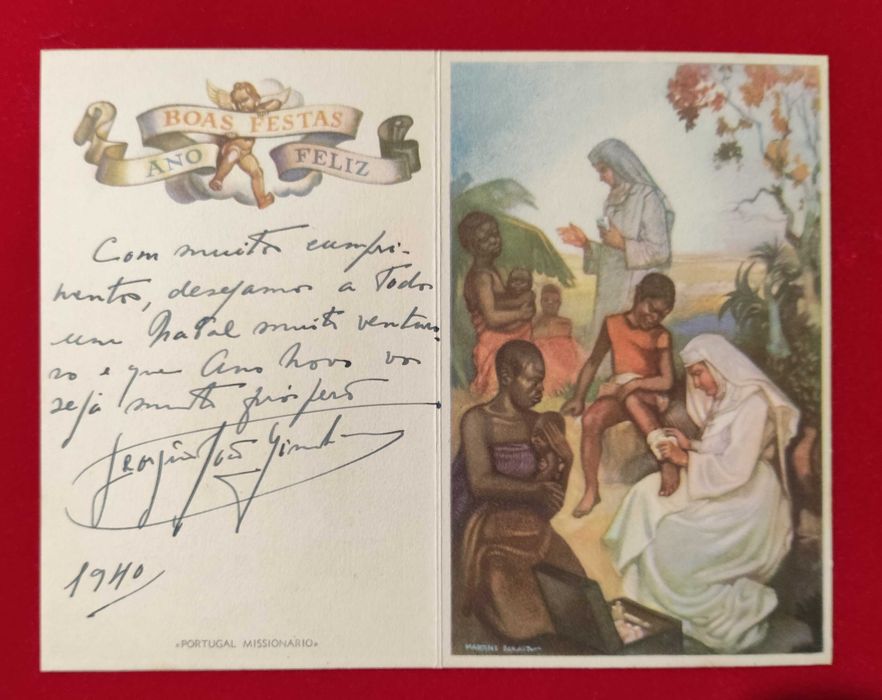 Inteiro postal de Natal - Nº 33 Portugal - Missionários