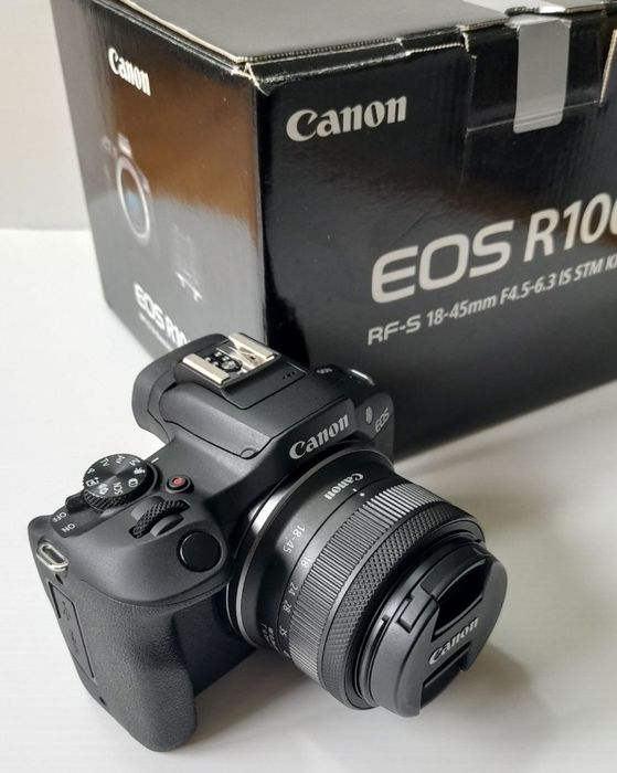 Kit Canon R100 + RF-S 18-45mm *preço fixo* (NOVO - ABR2026)