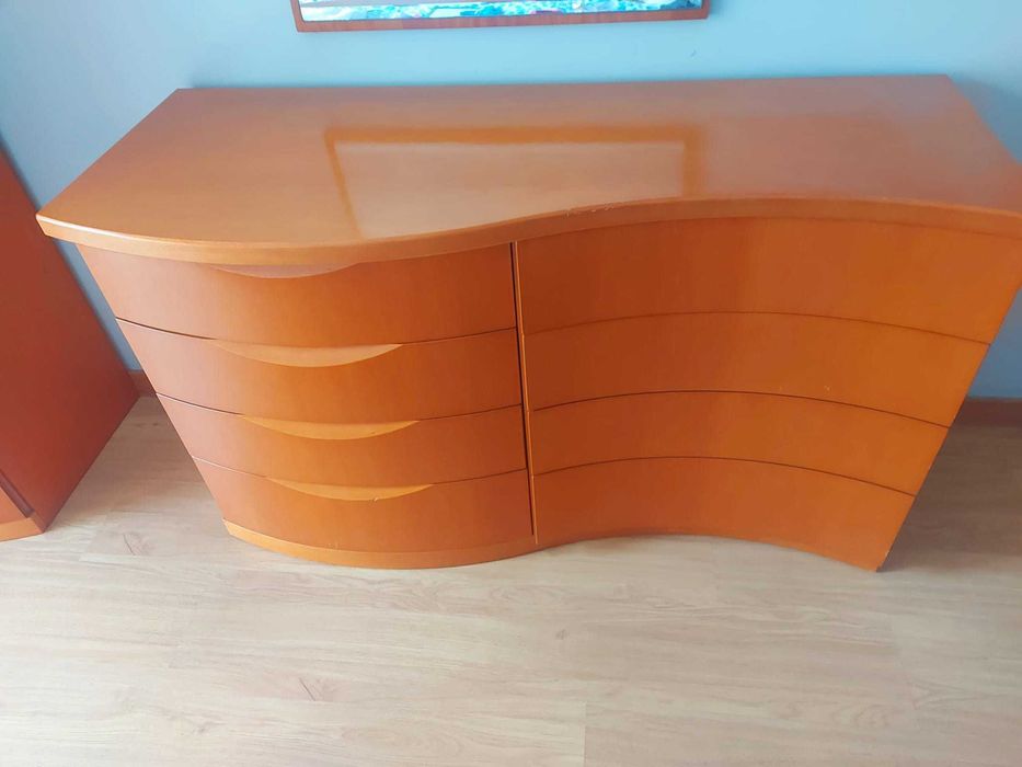 Mobília de Quarto Completa – Madeira de Faia – Em Bom Estado