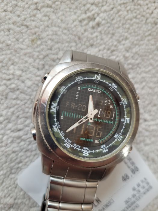 ZegarekZegarek CASIO model AMW-707 z nowymi bateriami