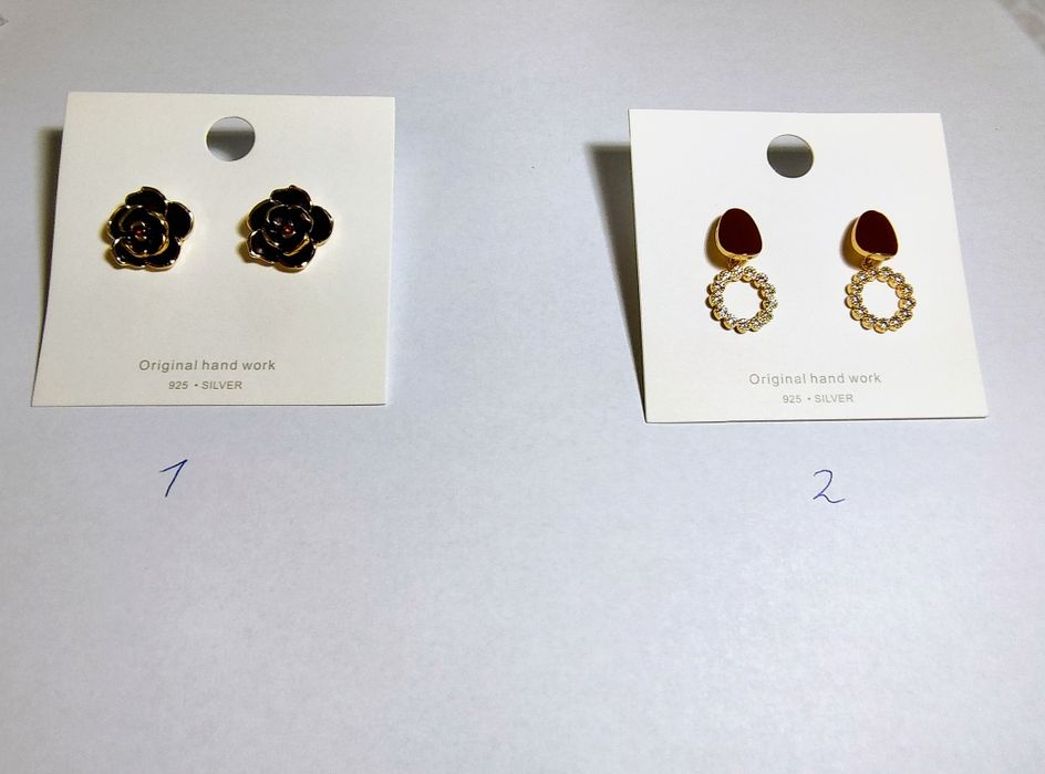 сережки ручної роботи