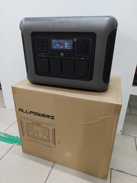 Зарядна станція ALLPOWERS R1500 Lite 1600W, 1056Wh, LiFePO4, UPS, Wi‑Fi/Bluetooth