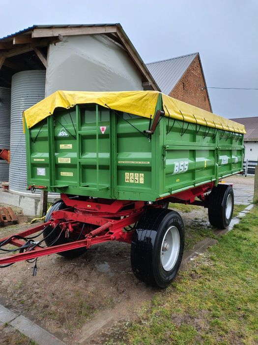 Przyczepa 8 t solidna rama