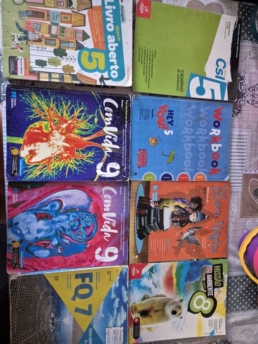 Livros 5, 7,8,9 anos