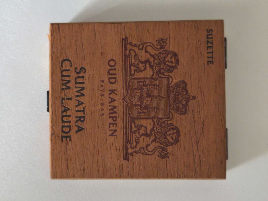 Caixa em madeira de charutos (OUD KAMPEN) - Vazia