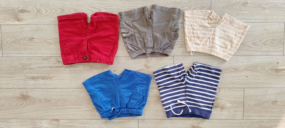 5 szt. Spodenki 86 92 H&M Zara Gap Carter's