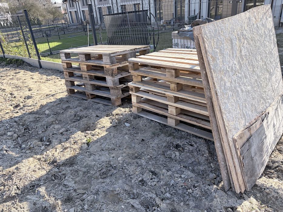 Oddam za darmo palety i płyty OSB