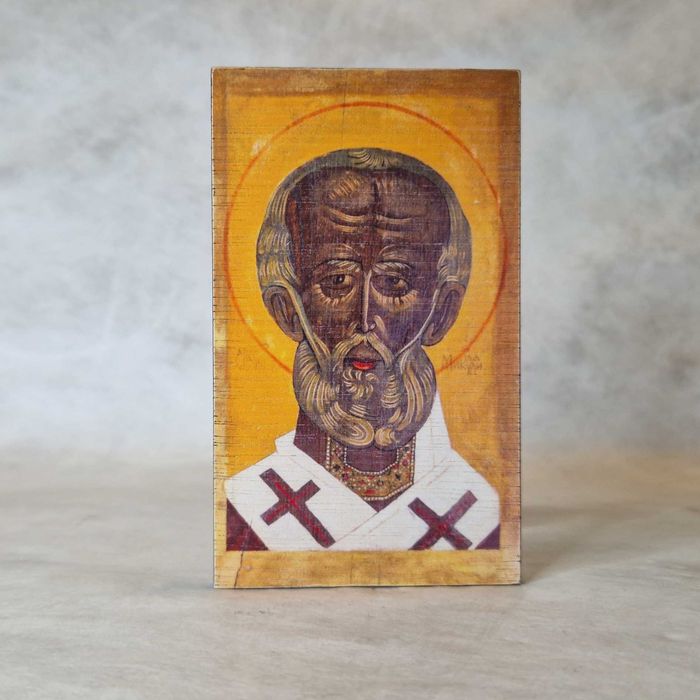 "Święty Mikołaj" – Biskup cudotwórca  Jerzego Nowosielskiego sacrum