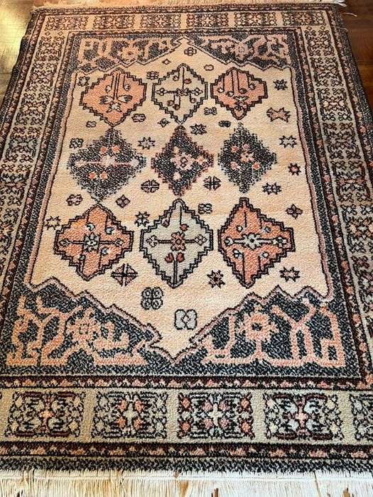 Tapete Estilo Tribal Geometrico-excelente estado