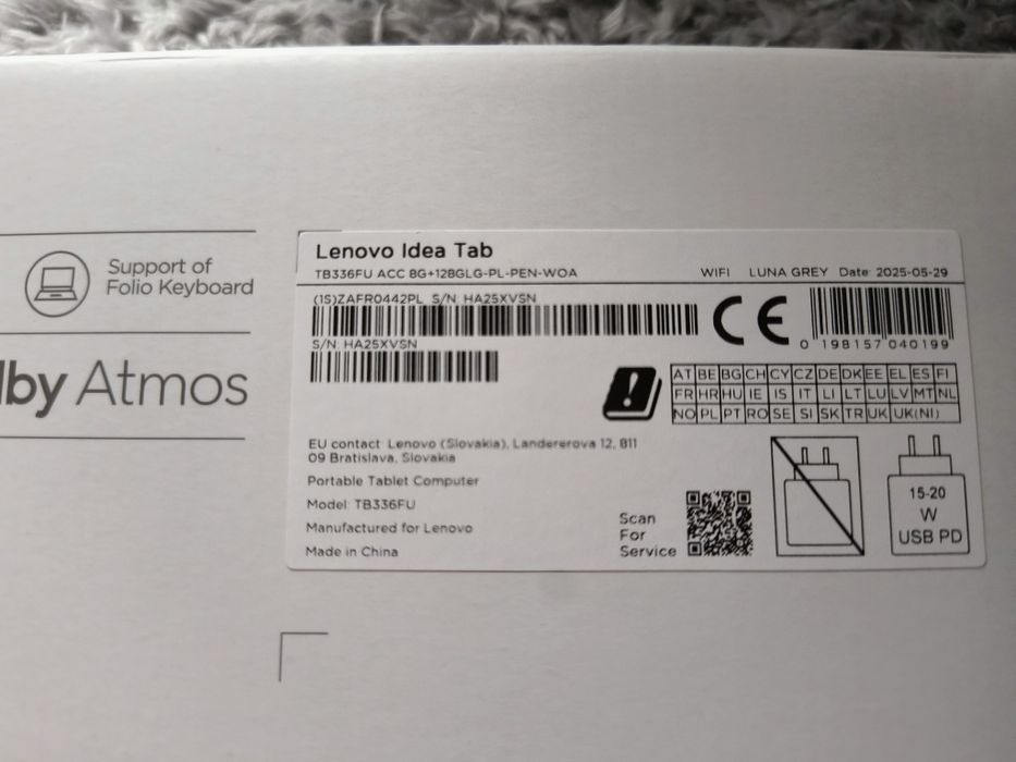 Tablet Lenovo Idea Tab Nowy!!!