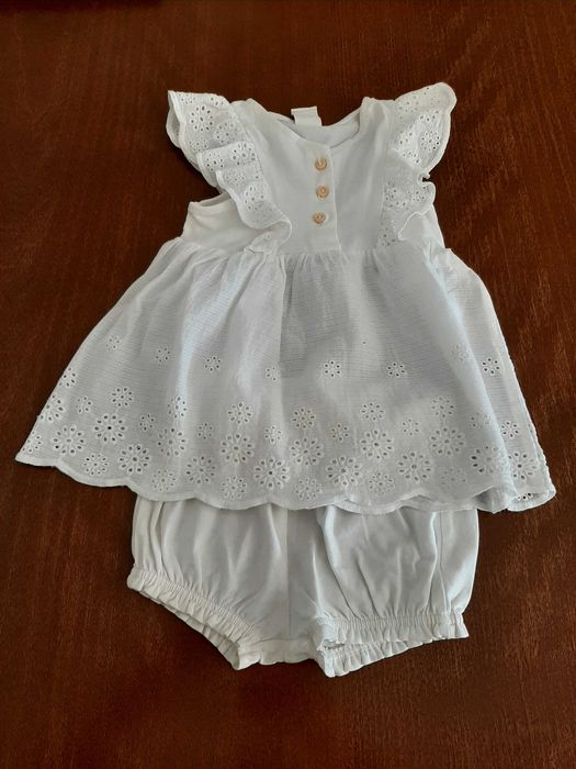 Conjunto Verão H&M 68 cm 3-6 meses