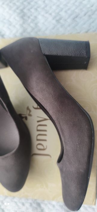 Buty Jenny Fairy szare zamsz 40 1/2