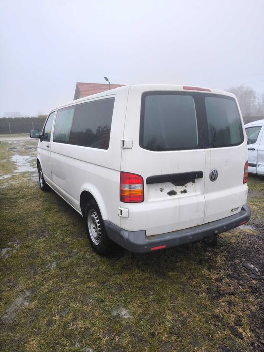 Volkswagen T5 Brygadówka  6os, L2H1 - Long - stan dobry! Klima!