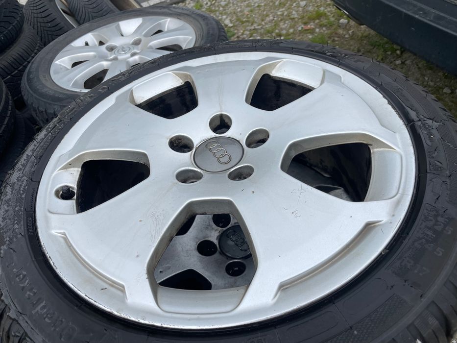 Koła Alum Felgi 17” AUDI 5#112 Opony Wielosezon