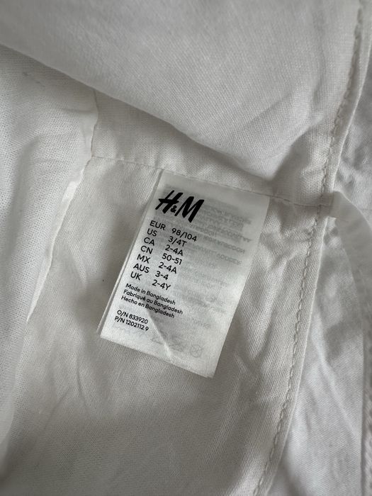 Kapelusz na lato nocnik dla chłopca 98 104 cm H&M