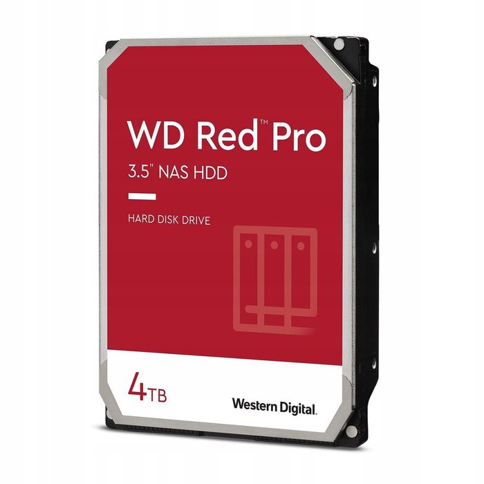 Dysk Wd Red Pro Wd4005Ffbx 4Tb 3,5" 256Mb Sata Iii Nas Uszkodzony