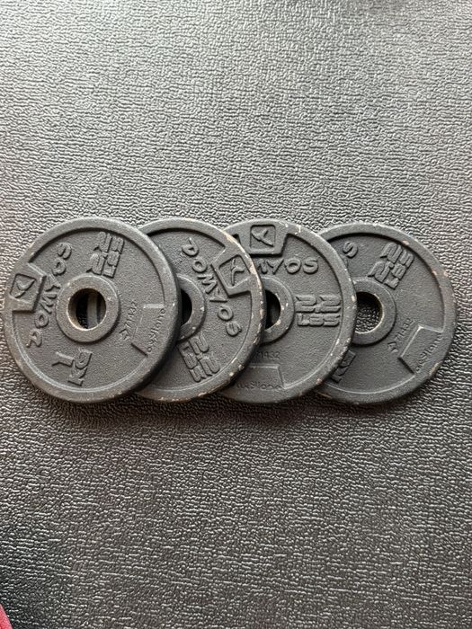 Discos de 1kg (4 unidades)