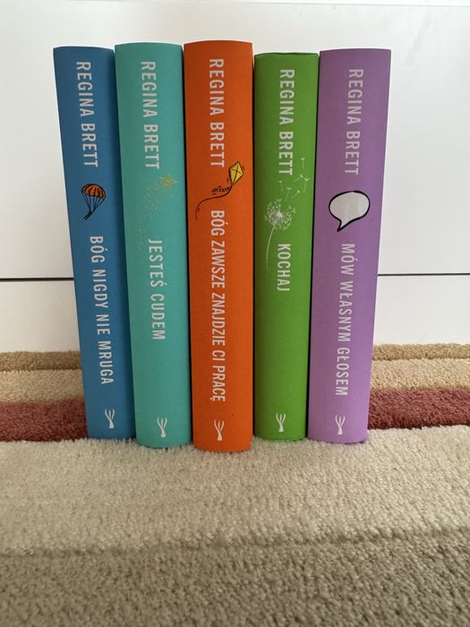 Regina Brett – 5 bestsellerów w zestawie! Stan idealny