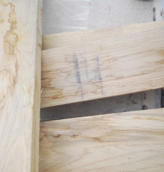 Dębowa deska tarasowa 100 cm, nowa