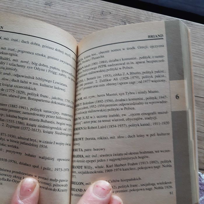 książka Kieszonkowa encyklopedia dla krzyżówkowiczów