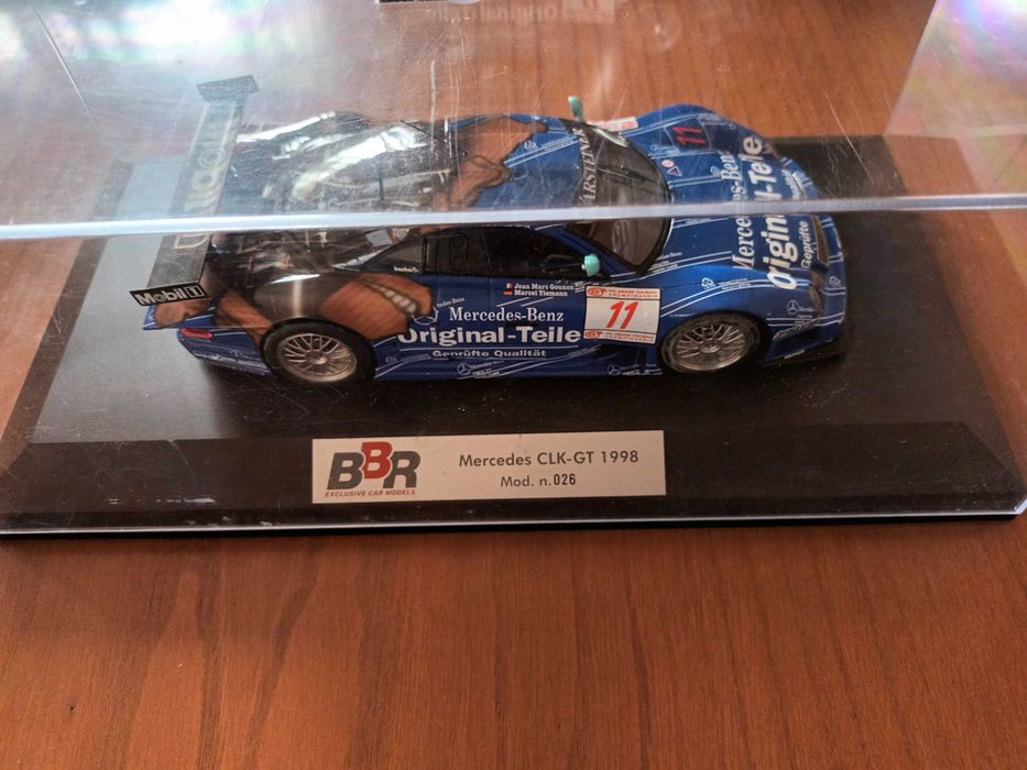 Miniatura Mercedes clk-gt da BBR Edição Numerada