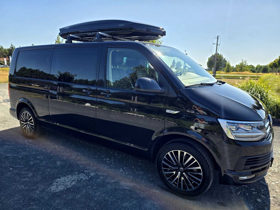Wynajem Busa premium VW Multivan t-6 w wersi long , 7 osobowy.