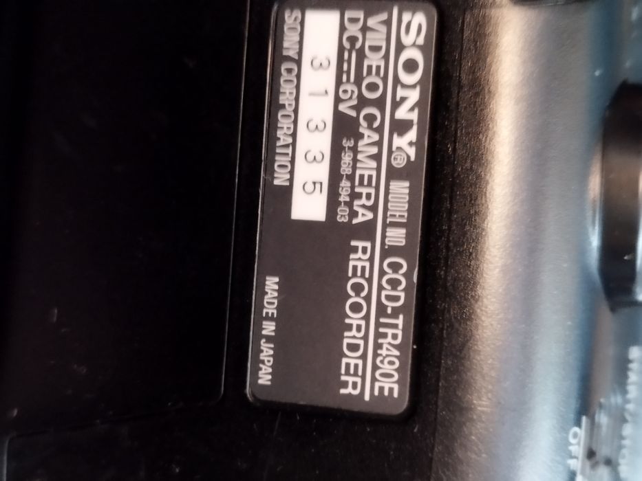 Retro Kamera Sony CCD