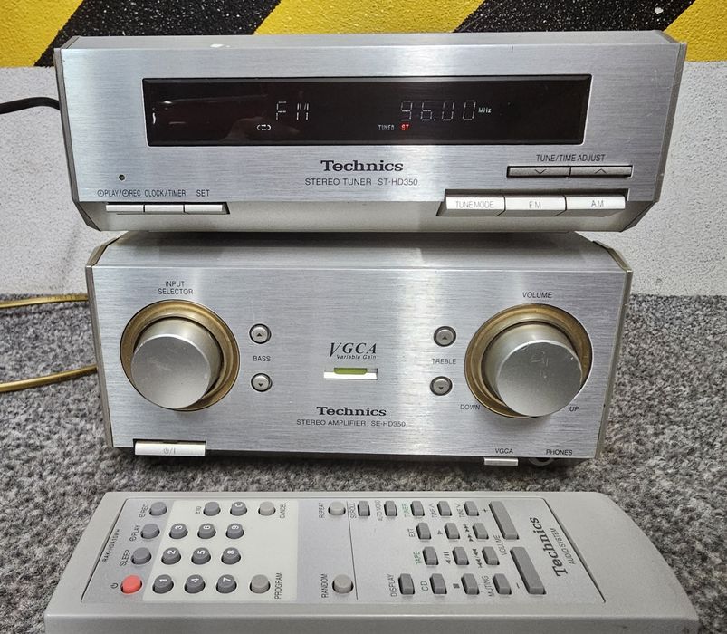 Radio stereo Technics SE-HD350+tuner+pilot. wysyłka