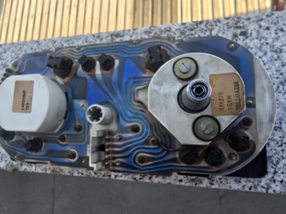 Quadrante fiat 127 com conta rotações