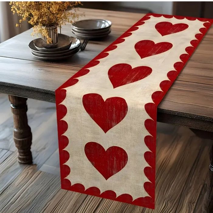 Toalhas de mesa dia dos namorados
