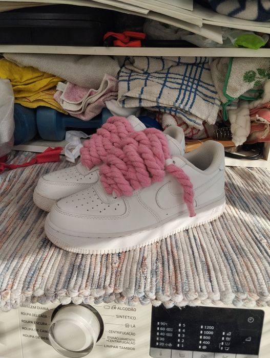 Sapatilhas Nike air force rope laces