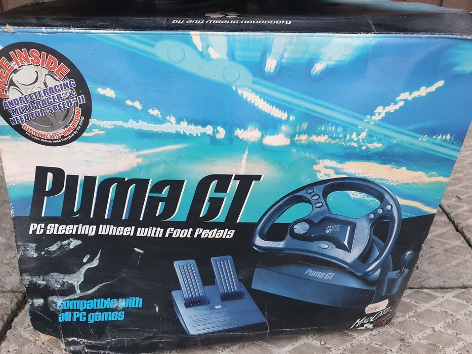 Kierownica pc kolekcjonerska mad catz puma gt