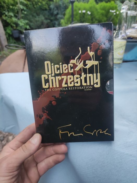 DVD kolekcja filmów ojciec chrzestny stan jak nowy kolekcjonerski