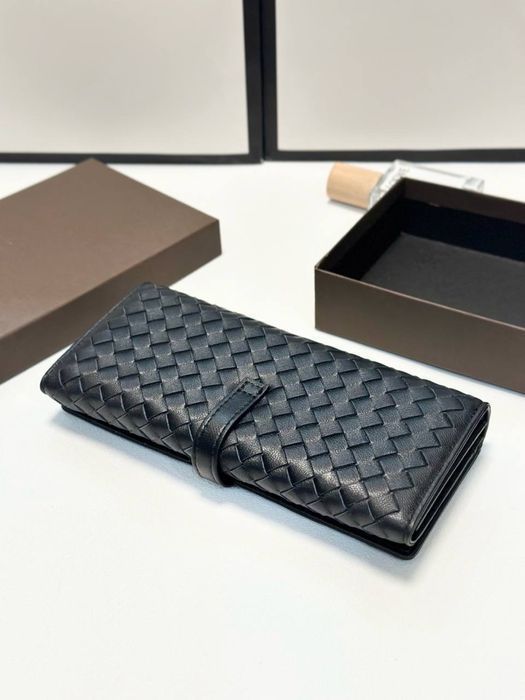 Мужской кожаный клатч  bottega чоловічий шкіряний гаманець