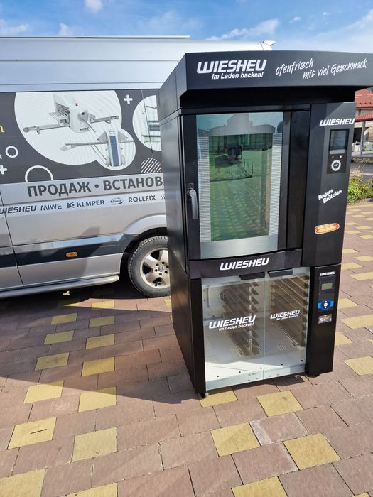 Хлебопечь для пекарни хлібопіч Wiesheu с Германии из розтiйкою NEU