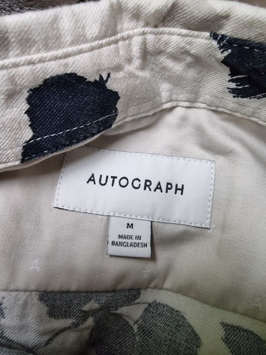 Koszula kwiaty floral Autograph Marks&Spencer wiskoza premium