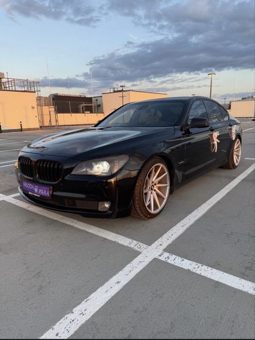 Auto do ŚLUBU BMW serii 7 F01 Czarne