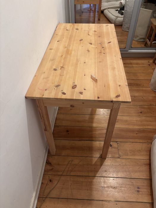 IKEA INGO Wooden Dining Table / Desk – Solid Pine