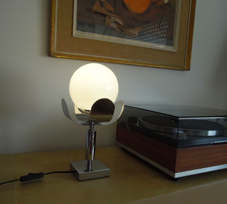 70's vintage Space Age table lamp - Candeeiro de mesa Vintage Space Age
