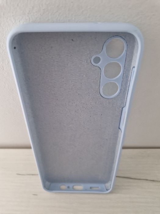 Silicone Lite Case do Samsung Galaxy A14 4G/5G jasnoniebieski