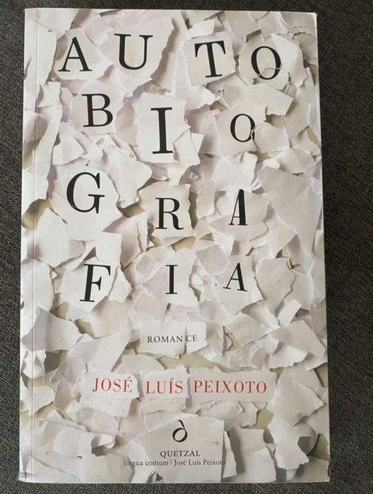 Livro Autobiografia de José Luis Peixoto
