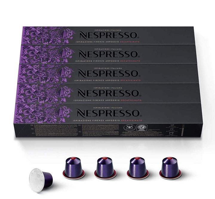 Nespresso Ispirazione Italiana Arpeggio – nowe, 7x10 kapsułek (140 zł)