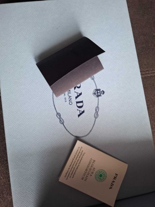 Sapatos Prada originais NOVOS, verde neon, tamanho 36,5, nunca usados